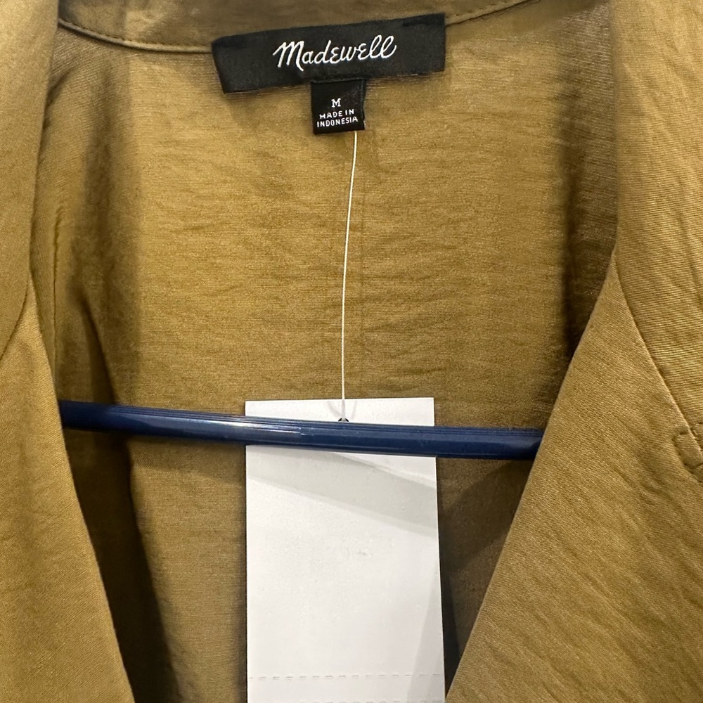 Madewell Camel Blazer